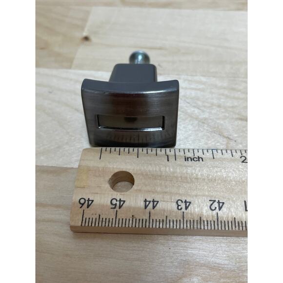 Amerock 1 1/4" Pewter Square Drawer Door Pulls Knobs Lot of 9 New in Bag - Picture 6 of 7